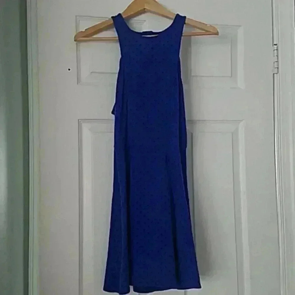 Polka Dot Open back American Eagle Skater Dress